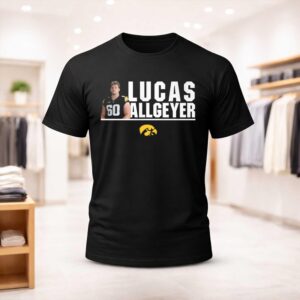 Lucas Allgeyer Lowa Hawkeyes Football Shirt
