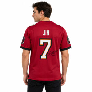 2026 BTS Jin Buccaneers Football Jersey (3)