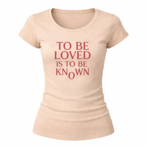 Zendaya To Be Loved Is To Be Known Shirt