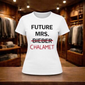 Kylie Jenner Future Mrs Bieber Chalamet Shirt (2)
