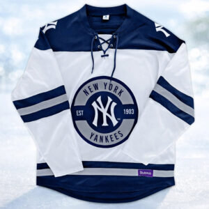 Yankees Hockey Jersey Night at Yankee Stadium 2026 Giveaway (2)