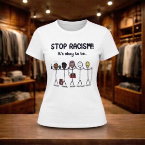 Stop Racism It’s Okay To Be Arab Normal Indian Black Asian Shirt (2)