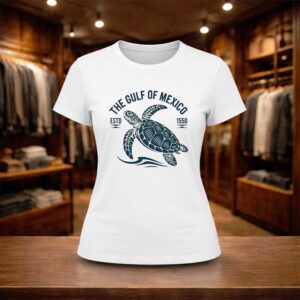 Sea Turtle The Gulf Of Mexico Estd 1550 Shirt (2)