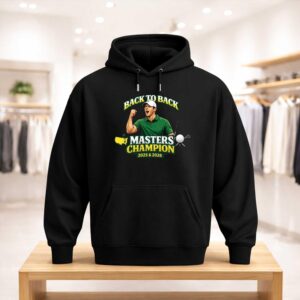 Rory McIlroy Back to Back Masters Champion 2025 2026 Shirt (3)