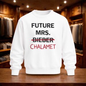 Kylie Jenner Future Mrs Bieber Chalamet Shirt (4)
