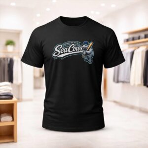 Juno Beach Sea Cows Baseball Manatee Shirt