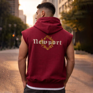 Justin Bieber Newport Sleeveless Hoodie (2)