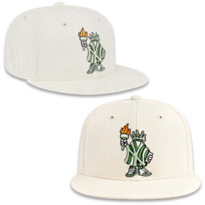 Yankees Statue Of Liberty Cartoon Chrome Hat