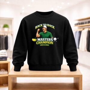 Rory McIlroy Back to Back Masters Champion 2025 2026 Shirt (4)