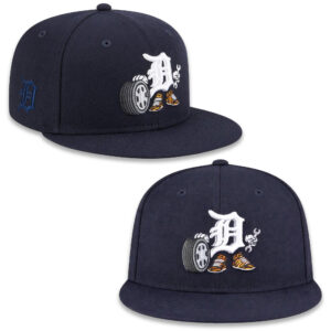 Tigers Mechanic Mascot Navy Hat