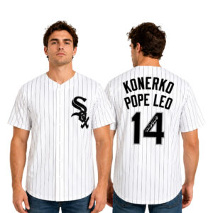 2026 Paul Konerko Pope Leo XIV White Sox Jersey