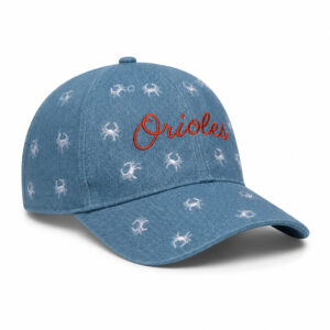 2026 Giveaway Denim Crab Orioles Hat (2)
