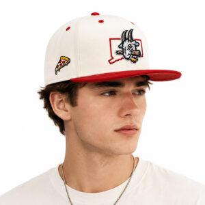 Hartford Yard Goats Pizza Golfer Hat (2)