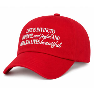 Life Is Inyincto Mindful And Joyful And Million Lives Beautiful Hat