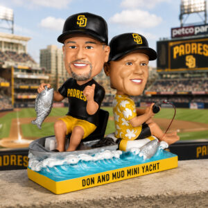 2026 Giveaway Don And Mud Mini Yacht Night Padres Bobblehead