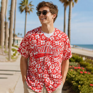 2026 Giveaway Moorhead RedHawks Hawaiian Jersey (2)