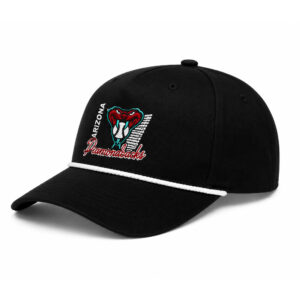 2026 Diamondbacks Retro Snake Logo Baseball Hat (3)