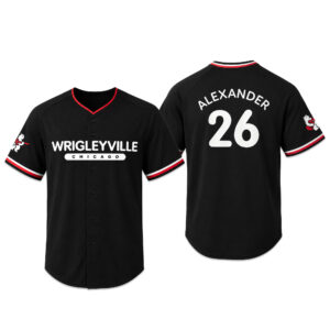 2026 Cubs Alexander Number 26 Jersey