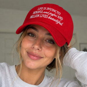 Life Is Inyincto Mindful And Joyful And Million Lives Beautiful Hat (2)