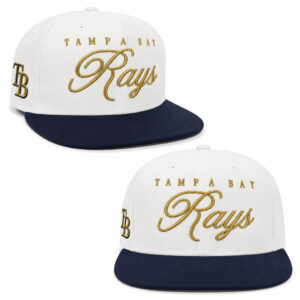 Rays Gold Script Logo 2026 Hat