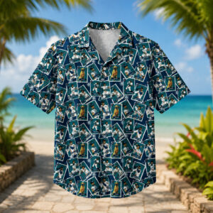2026 Giveaway Card Show Aloha Mariners Hawaiian Shirt (3)