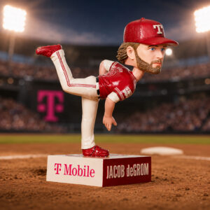 2026 Giveaway Jacob deGrom City Connect Rangers Bobblehead