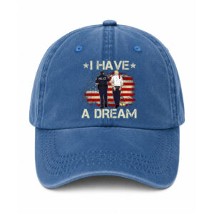 I Have A Dream No Kings Print Hat