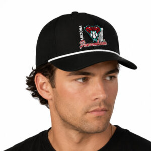 2026 Diamondbacks Retro Snake Logo Baseball Hat