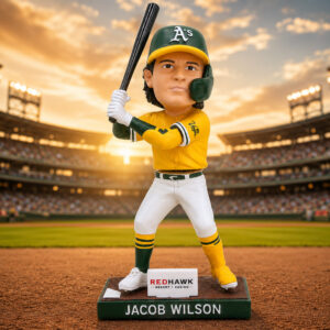 2026 Giveaway Jacob Wilson Athletics Bobblehead