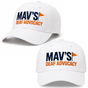 Mav's Deaf Advocacy Hat