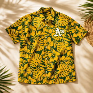 2026 Giveaway Athletics Father’s Day Hawaiian Shirt