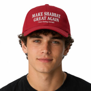 Make Shabbat Great Again I Love Being Jewish Hat (2)