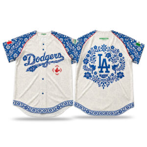 2026 Giveaway Dodgers Mexican Heritage Night Jersey