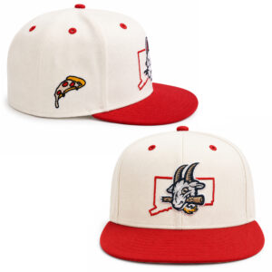 Hartford Yard Goats Pizza Golfer Hat