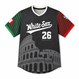 2026 Giveaway Italian Heritage Night White Sox Jersey