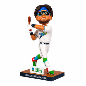 2026 Giveaway Jonathan Aranda Rays Bobblehead (2)