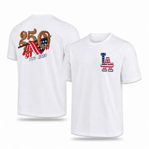 America 250 Years 1776 2026 Dodgers Shirt (2)