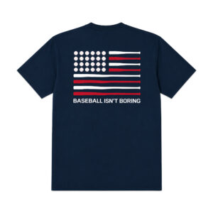 USA Flag Baseball Isn't Boring 2026 Shirt (2)
