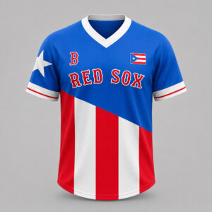 Puerto Rican Celebration Red Sox 2026 Giveaway Jersey