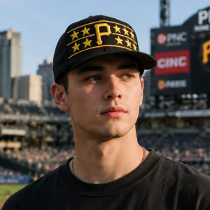 Nick Gonzales Pirates Gold Stars 2026 Hat (2)