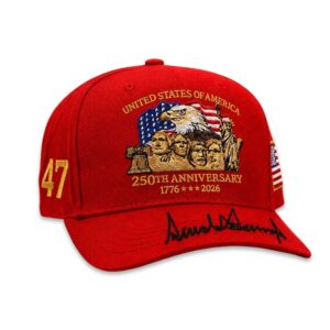 New Trump USA 250th Anniversary Signature Hat (2)