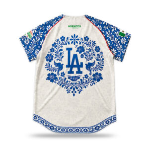 2026 Giveaway Dodgers Mexican Heritage Night Jersey (3)