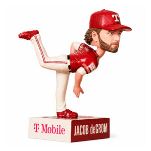 2026 Giveaway Jacob deGrom City Connect Rangers Bobblehead (2)