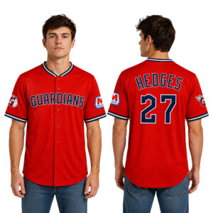 2026 Giveaway Austin Hedges Guardians Jersey