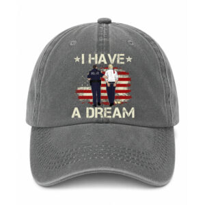 I Have A Dream No Kings Print Hat (4)