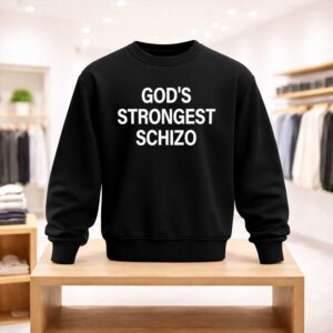 God's Strongest Schizo Shirt (4)