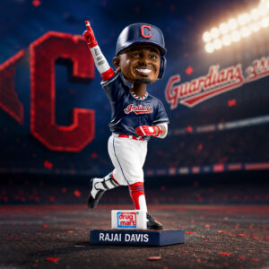 2026 Giveaway Rajai Davis 2016 Game 7 Guardians Bobblehead