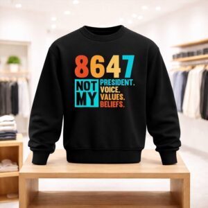 Pink 8647 Not My President Voice Values Beliefs Shirt (4)