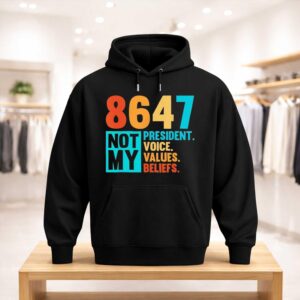 Pink 8647 Not My President Voice Values Beliefs Shirt (3)