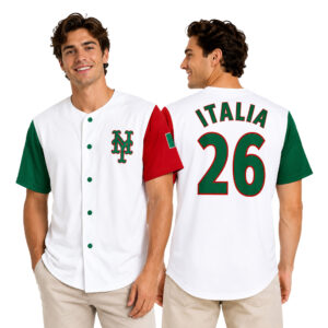 2026 Giveaway Italian Heritage Mets Jersey